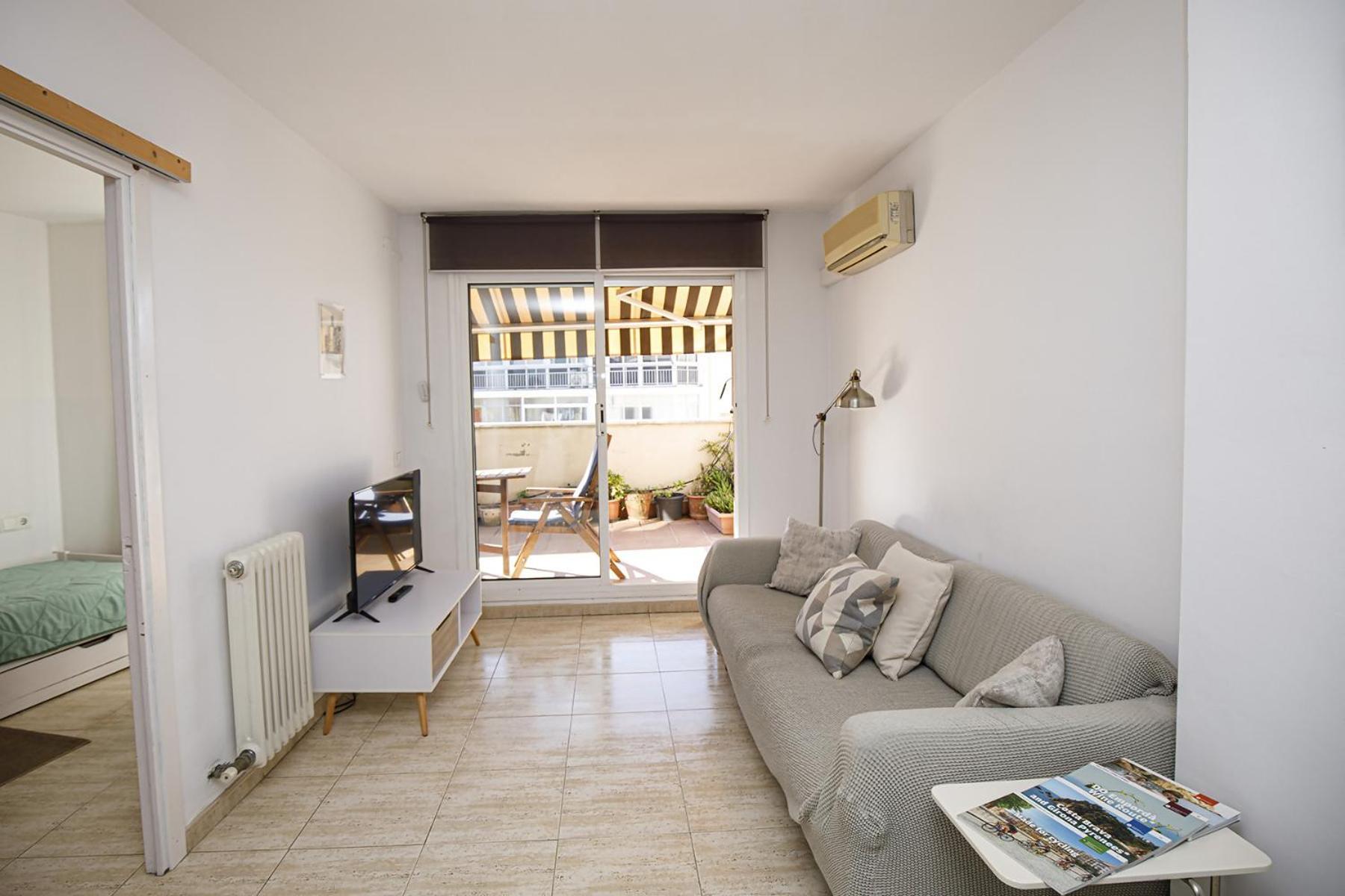 Apartamento Con Dos Grandes Terrazas En Gerona Exterior foto