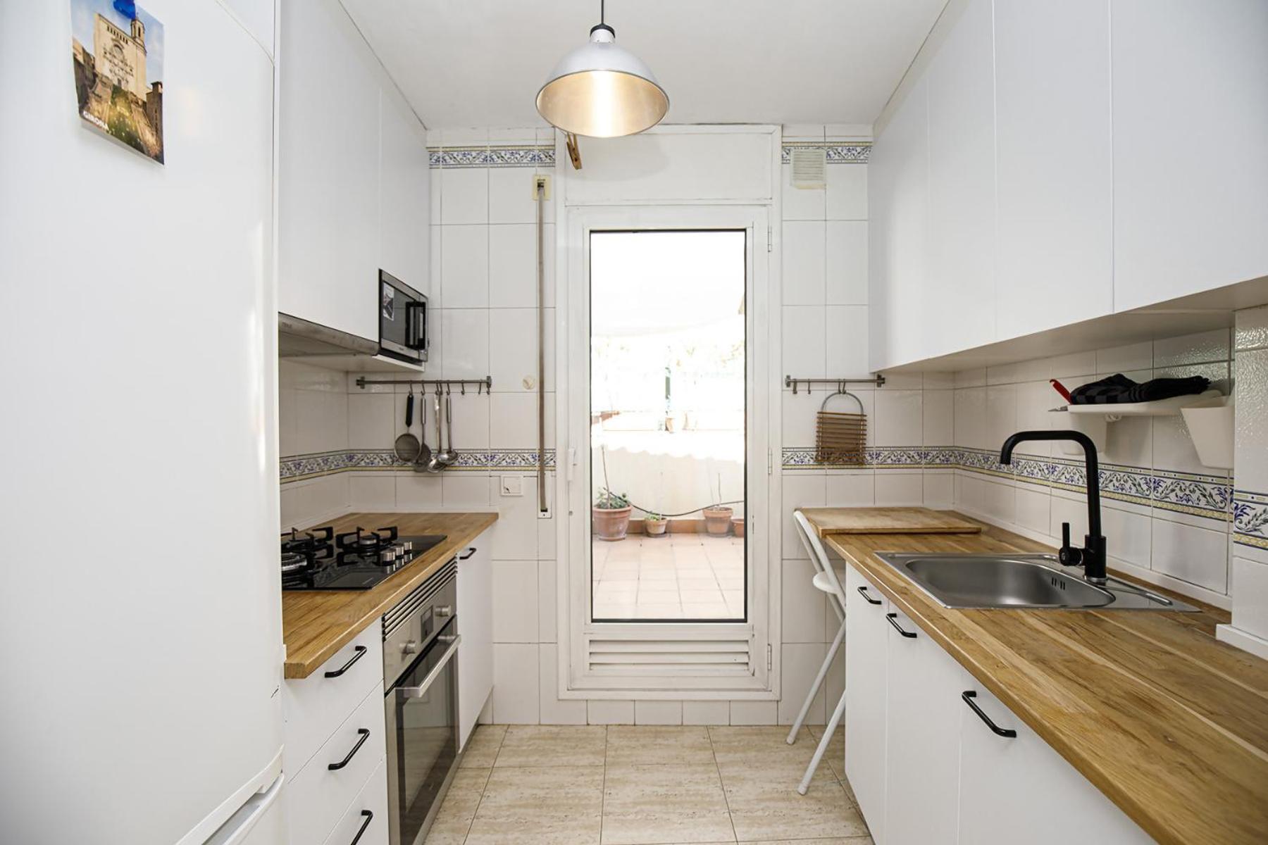 Apartamento Con Dos Grandes Terrazas En Gerona Exterior foto